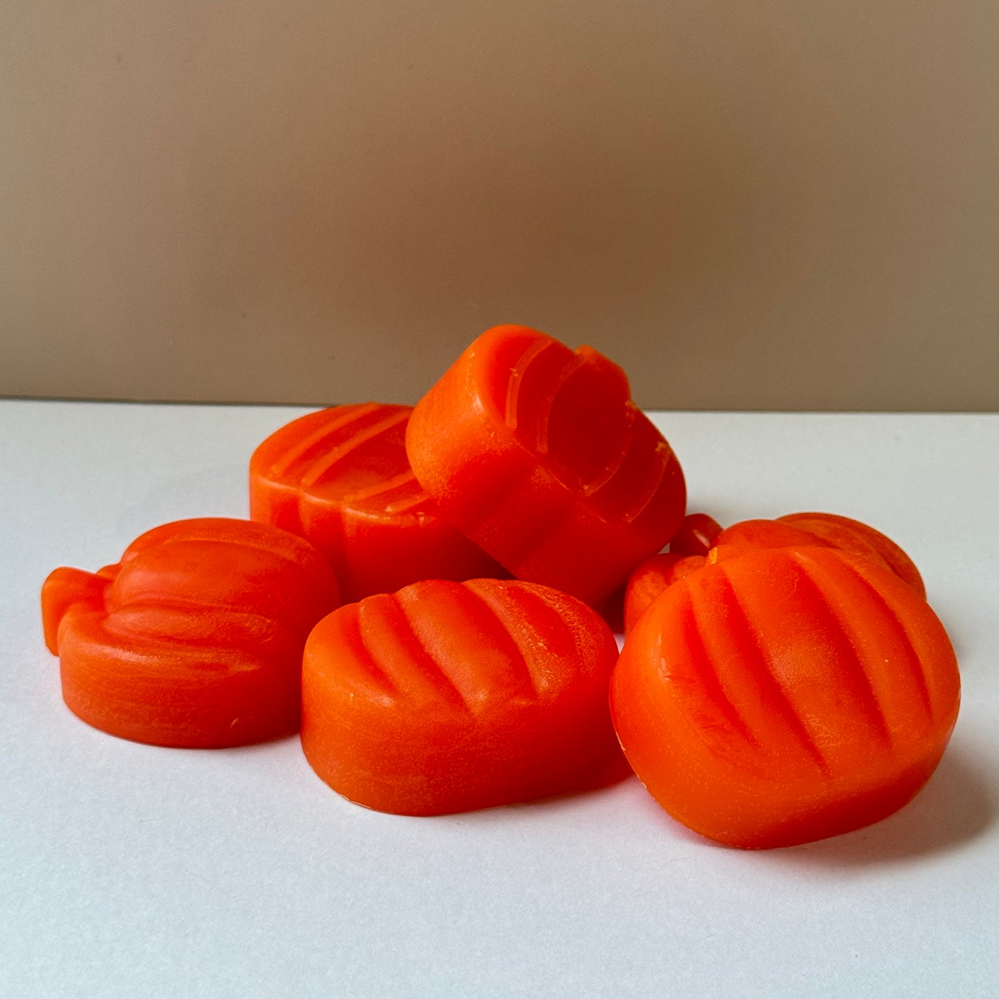 Hand-Poured Pumpkin Wax Melt cup